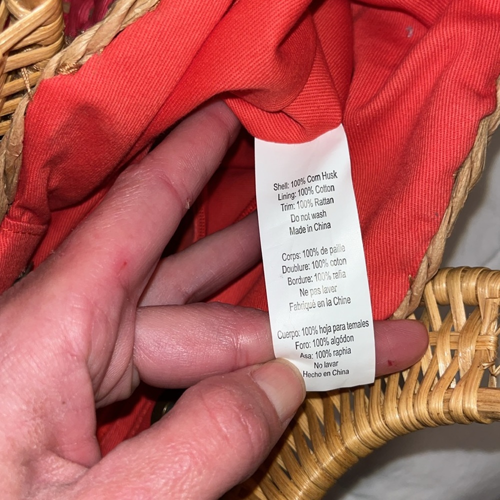 Free People Sofia basket handbag. - Picture 5 of 5
